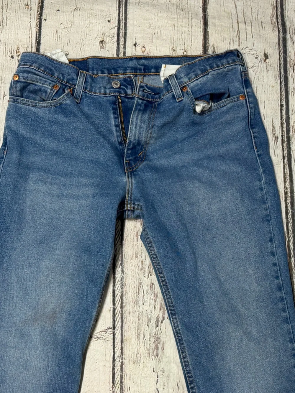 Levi's Men's Classic Blue Straight-Leg Jeans